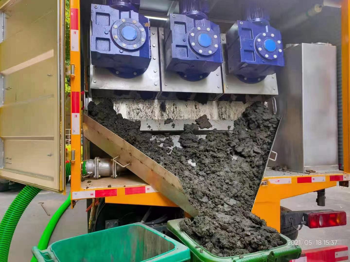 建德化粪池清掏城市维护站-泥浆净化干湿分离处理
